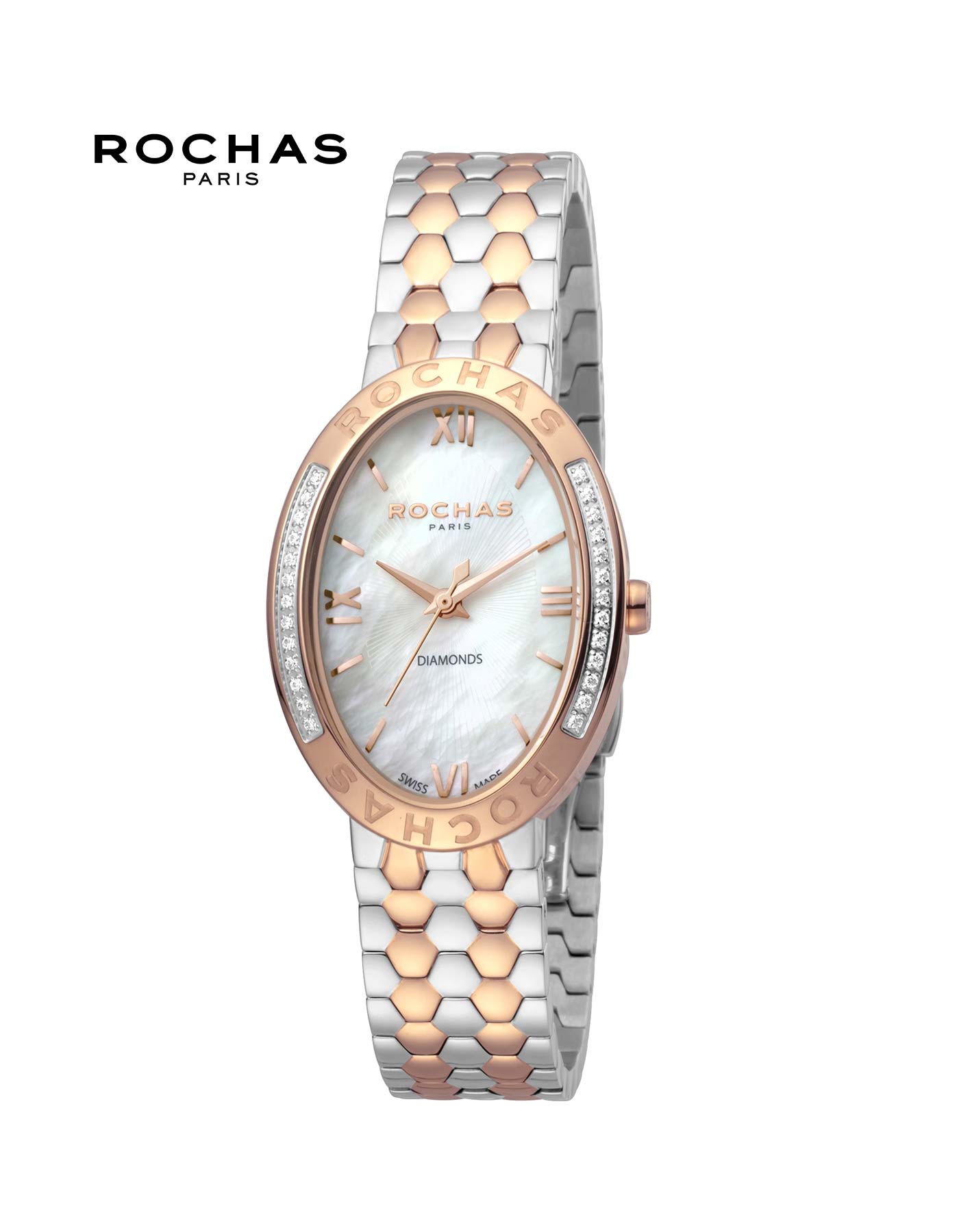 Rochas paris diamond watch on sale price